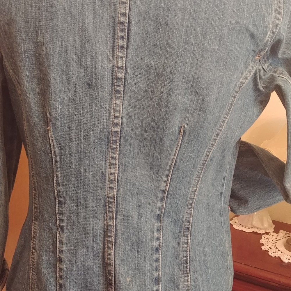 ADORABLE Denim Blazer - Picture 3 of 6